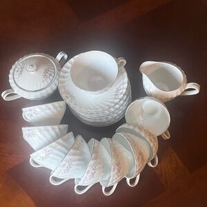 Vintage Gold Standard Genuine Porcelain China Tea Set 23 Pieces